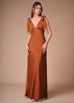 Maxi jurk Rosalba Kruid image2