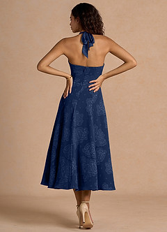 Adelise Navy Midi Dress image2