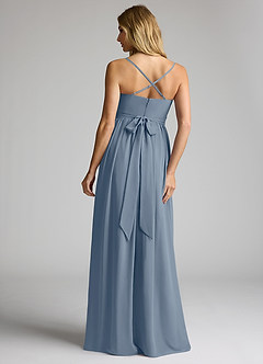 Azazie Llana Abiti da damigella d'onore premaman Abito A-Line Chiffon Floor-Length image2
