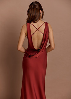 Cheryl Terracotta Maxi Dress image6