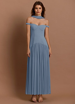Isolde Powder Blue Maxi Dress image6