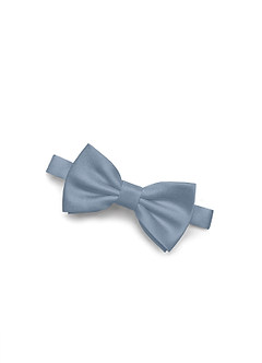 front Boy's Matte Satin Pre-Tied Bow Tie