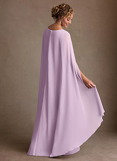 Azazie Boudica Mère de la mariée Robes Robe Trapèze en Mousseline de soie Plissée Frostiges Flieder image4