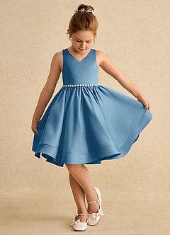 Azazie Julietta Flower Girl Klänningar Klänning Balklänning i Tyll Konvertibel image4
