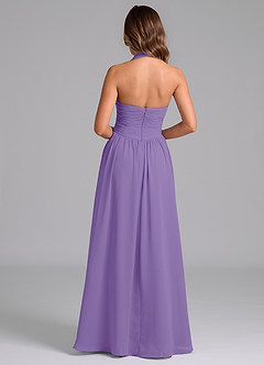 Azazie Darlyn Bridesmaid Dresses Tahiti A-Line Pleated Chiffon Dress image2