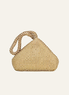 Rhinestone Embellished Mini Handbag