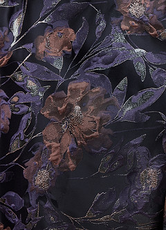 Kourtney 블랙 바이올렛 맥시 드레스 image4