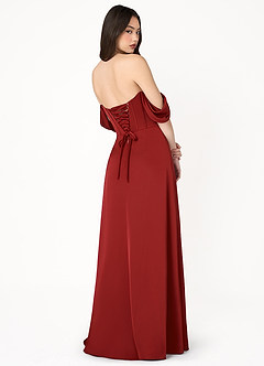 Sabrina Ruby Red Heart Maxi Dress image5