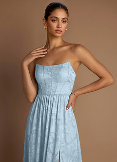 Peryn Sky Blue Maxi Dress image5