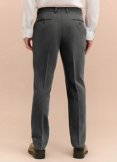front William Charcoal Comfort Blend Dress Pants