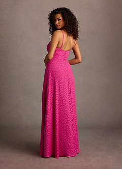 Kerra Fuchsia Leopard Maxi Dress image6