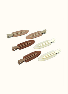 front 6Pcs Plain Hairpin Sets