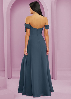 Barbie ♥ Azazie Bridesmaid Dresses Neptune A-Line Off the Shoulder Chiffon Convertible Dress image2