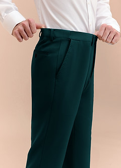 front James Pine Structured Stretch Dress Pants