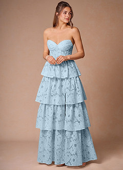 Galadriel Navy Lace Layered Dress image4