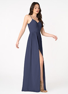 Tory Blue Jay Pleated Maxi Dress image3