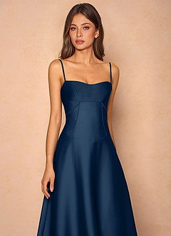 Zoya Navy Maxi Dress image5