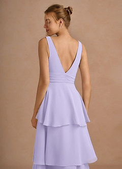 Melisande Lilac Midi Dress image7