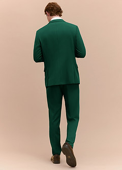 front James Emerald Structured Stretch Suit