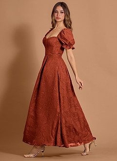 Kleid Lanthe Kastanienbraun image5