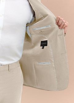 front William Creme 3-teiliger Anzug