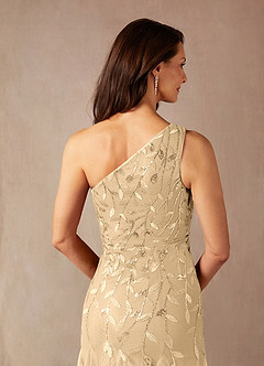 Azazie Backley Mother of the Bride Dresses Champagne Mermaid Sequins Dress image9