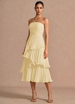 Hartley Lemon Sorbet Midi Dress image3