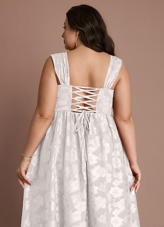 Hazel Cream Pleated Maxi Dress image6