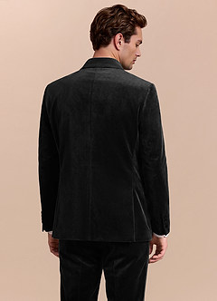 front Marcus Schwarz Samtanzugjacke