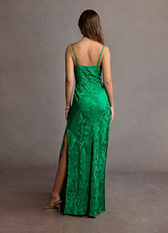 Ellora Jade Cowl Neck Maxi Dress image4