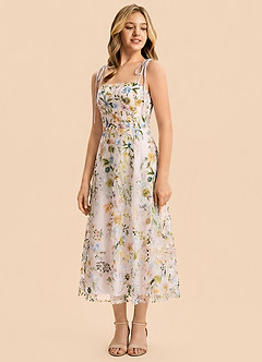front Azazie Abigail Junior Formal Dress