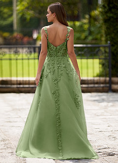 Dreamscape Sage A-line Prom Dress image2