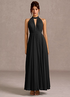 Ottilie Black Maxi Dress image4