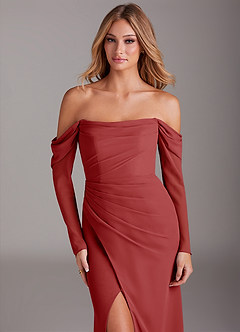 Nimue Rust Maxi Dress image5