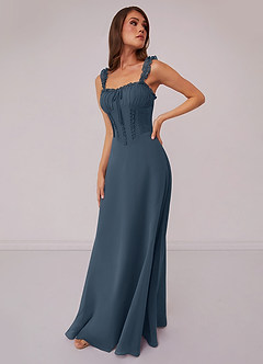 Barbie ♥ Azazie Bridesmaid Dresses Neptune A-Line Sweetheart Neckline Chiffon Dress image1