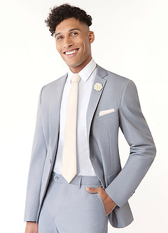 front Matte Satin Wide Tie