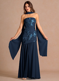 Nerissa Navy Maxi Dress image3