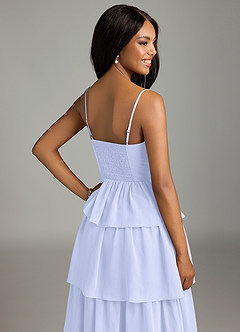 Azazie Kaiden Brautjungfernkleider A-Linie Herzausschnitt Chiffon Kleid Lavendel image7