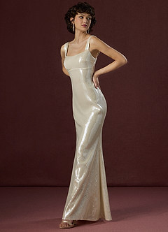 Eda Champagne Maxi Dress image2