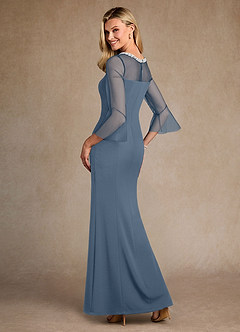 Azazie Bellevie Klänningar till brudens mor Klä Tubklänning i Stretch crepe Pärlbesatt Skymning image3