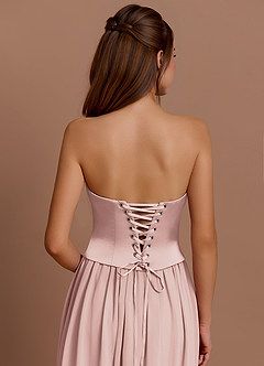 Maxi jurk Cadence Poederroze image6
