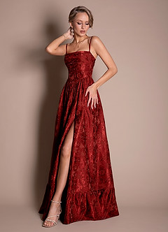 Greta Deep Ruby Maxi Dress image4
