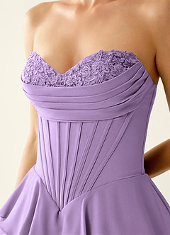 Cekago Light Purple Mini Dress image7