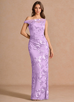 Melian Frosted Lilac Maxi Dress image4