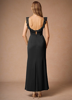 Vestido Negro Largo Alana image2