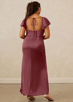 Christian Siriano Bridal for Azazie 1005 Bridesmaid Dresses Desert Rose Sheath Sweetheart Neckline Stretch Satin Dress image15