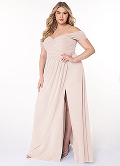 Azazie Millie Bridesmaid Dresses A-Line Sweetheart Neckline Chiffon Floor-Length Dress image11
