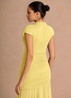 Belmira Pastel Yellow Maxi Dress image6