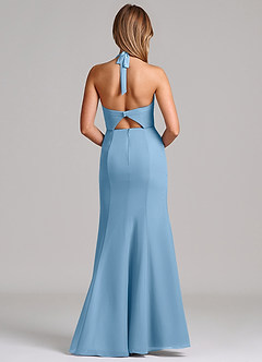 Azazie Emeria Suknie dla druhen Syrena Dekolt w kształcie serca Szyfon Do ziemi Sukienka image2