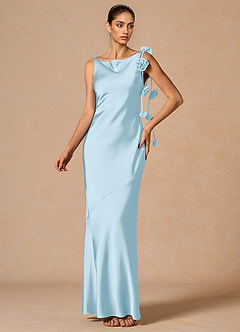 Athelstan Sky Blue Maxi Dress image4